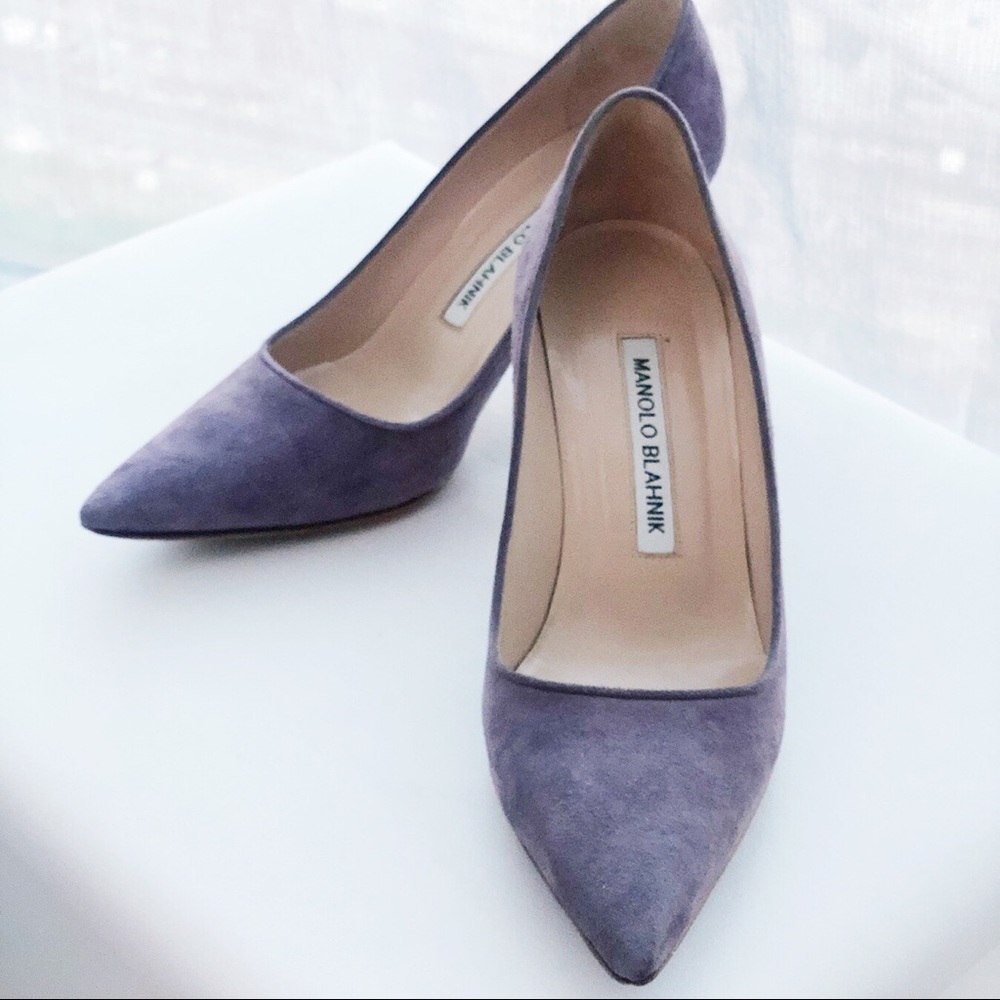 Manolo Blahnik BB Light Purple Size 5